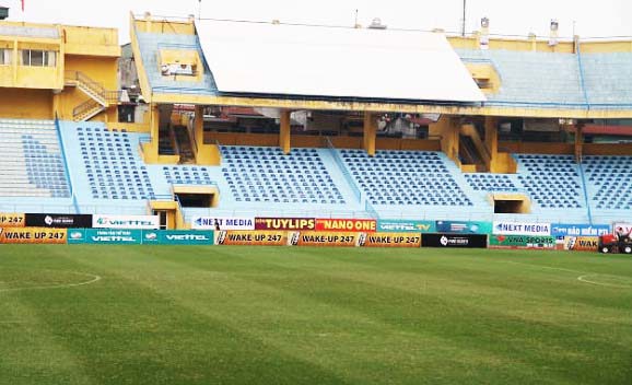 Sân Hàng Đẫy đã sẵn sàng cho cuộc mở hội của trận "derby Thủ đô" - Ảnh 3