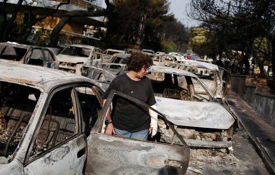 Thảm họa cháy rừng ở Hy Lạp: Số người thiệt mạng tăng lên 74 người - Ảnh 1