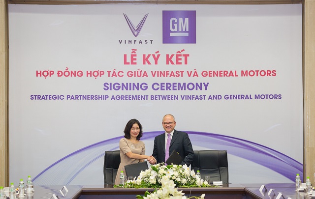 VinFast và General Motors ký hợp đồng hợp tác chiến lược tại thị trường Việt Nam - Ảnh 1