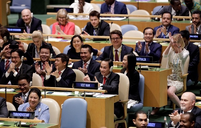 Việt Nam chính thức là Ủy viên không thường trực Hội đồng Bảo an Liên Hợp quốc - Ảnh 1