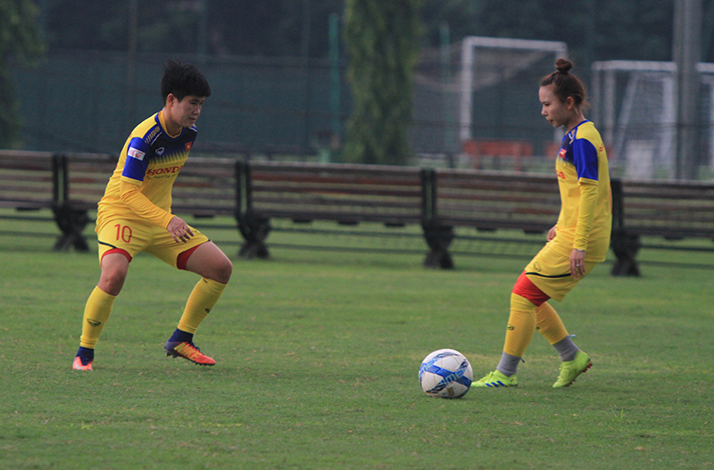 Đội tuyển nữ Quốc gia tích cực tập luyện, sẵn sàng chinh phục vị trí số 1 Đông Nam Á - Ảnh 5