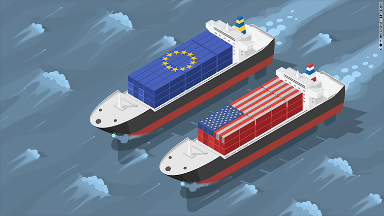 Thuế quan EU áp lên hàng Mỹ sẽ có hiệu lực vào ngày mai - Ảnh 1