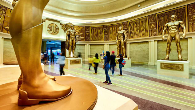 Chiêm ngưỡng công viên giải trí trong nhà lớn nhất thế giới ở Abu Dhabi - Ảnh 7