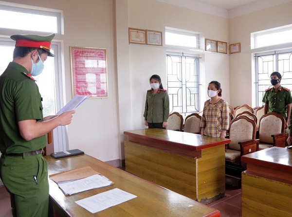 Hà Tĩnh: Bắt giam nữ giám đốc lừa đảo xuất khẩu lao động - Ảnh 1