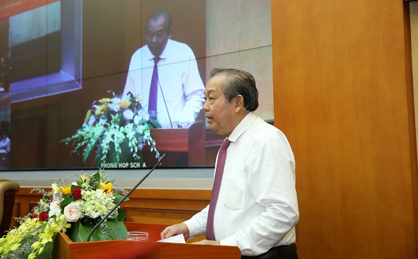Phó Thủ tướng Trương Hòa Bình dự Hội nghị về động viên công nghiệp - Ảnh 1