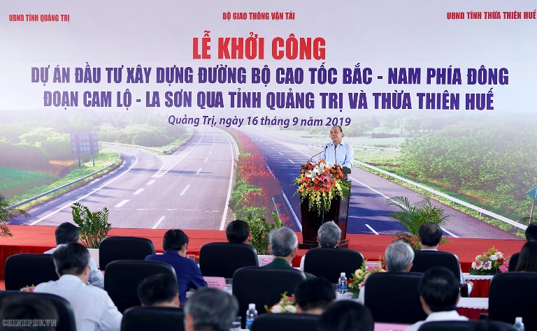 Khởi công dự án thành phần đầu tiên của tuyến cao tốc Bắc - Nam - Ảnh 1