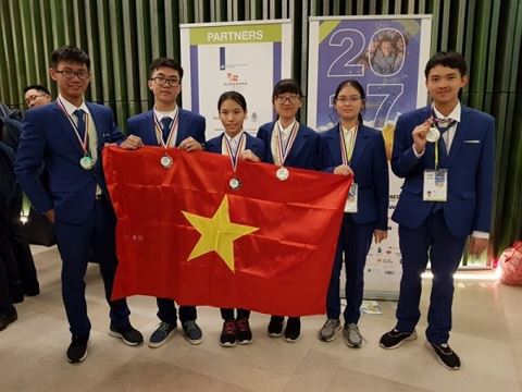 Việt Nam đoạt 6 huy chương cuộc thi Olympic khoa học trẻ quốc tế - Ảnh 1