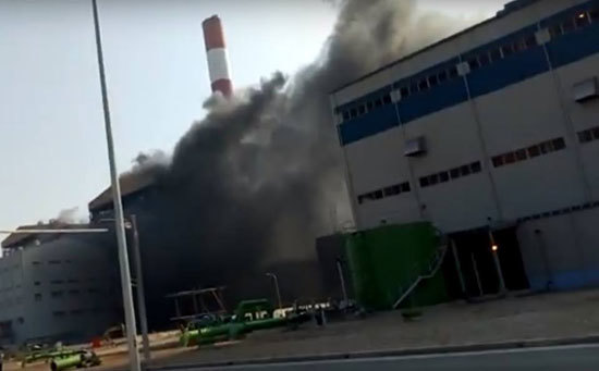 Cháy Nhà máy nhiệt điện Thái Bình 2: Không ảnh hưởng đến tiến độ thi công - Ảnh 1