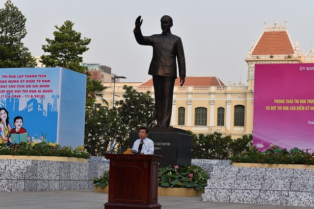 TP Hồ Chí Minh phát động phong trào thi đua năm 2018 - Ảnh 2