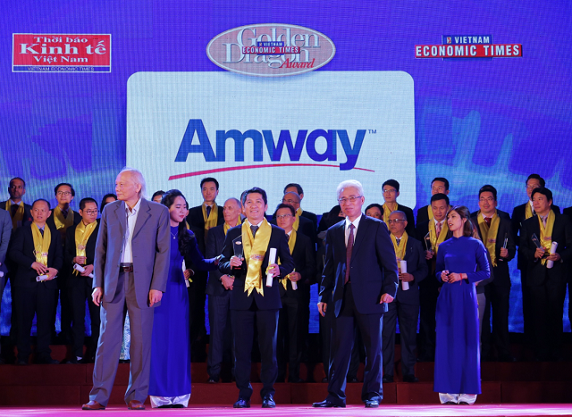 Amway vinh dự nhận Giải thưởng Rồng Vàng lần thứ 4 - Ảnh 1