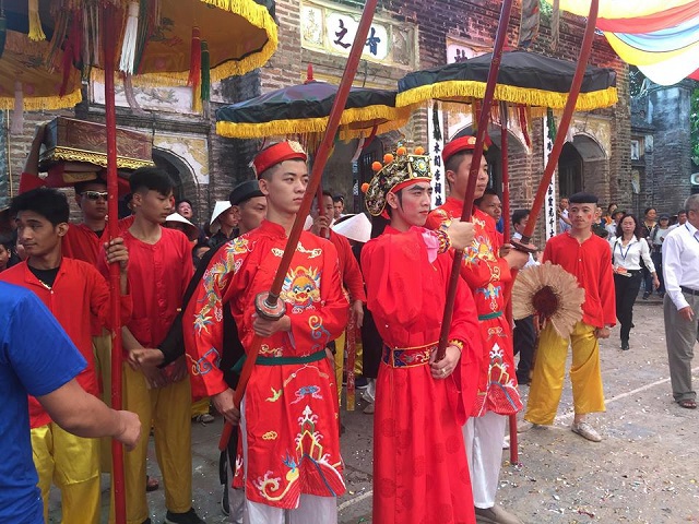Chiêm ngưỡng các ông Hiệu ở lễ hội Gióng xã Phù Đổng - Ảnh 5