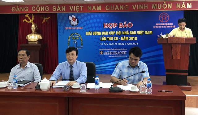 231 tay vợt tham dự Giải bóng bàn Cúp Hội Nhà báo Việt Nam năm 2018 - Ảnh 1