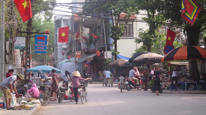 Chợ cóc tại xã Sài Sơn, huyện Quốc Oai: Bất lực trước vi phạm - Ảnh 1