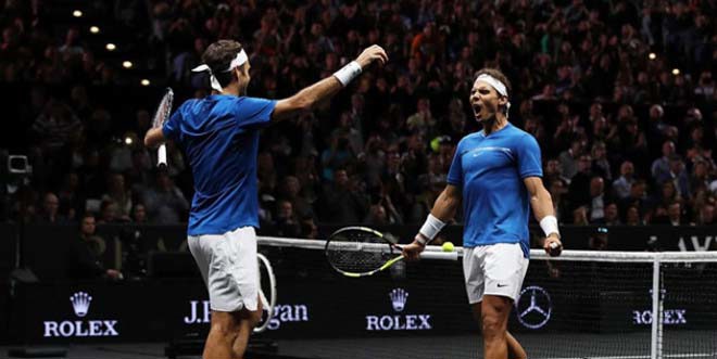 Nadal lần thứ hai sát cánh với Federer - Ảnh 1