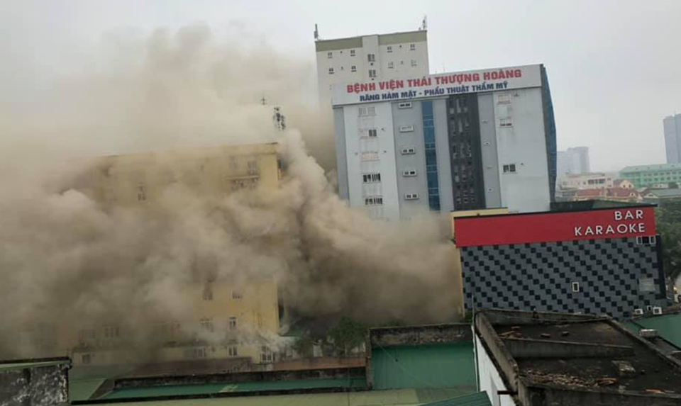 Nghệ An: Cháy lớn tại khu tổ hợp khách sạn Avatar, 4 người thương vong - Ảnh 2