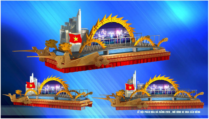 Đà Nẵng thiết kế xe hoa mô phỏng những cây cầu trong Lễ hội pháo hoa - Ảnh 10