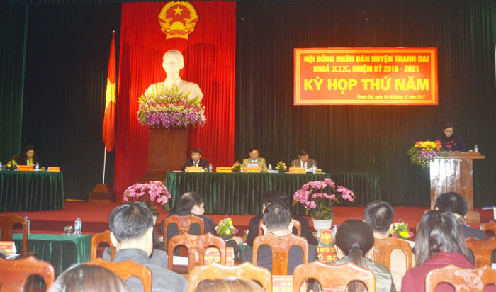 Tốc độ tăng trưởng kinh tế huyện Thanh Oai đạt 13,6% - Ảnh 1