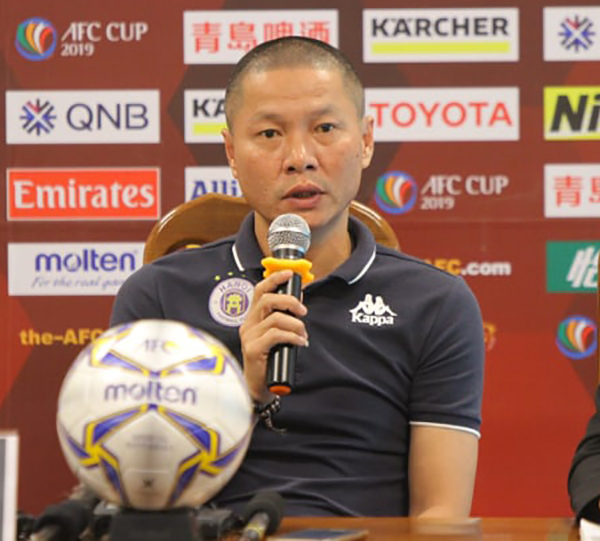 Bán kết AFC Cup 2019: HLV Chu Đình Nghiêm bật mí lối chơi của Hà Nội FC ở trận lượt về - Ảnh 1