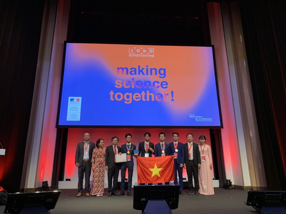 Cả 4 học sinh Việt Nam đều giành huy chương tại Olympic Hóa học quốc tế 2019 - Ảnh 1