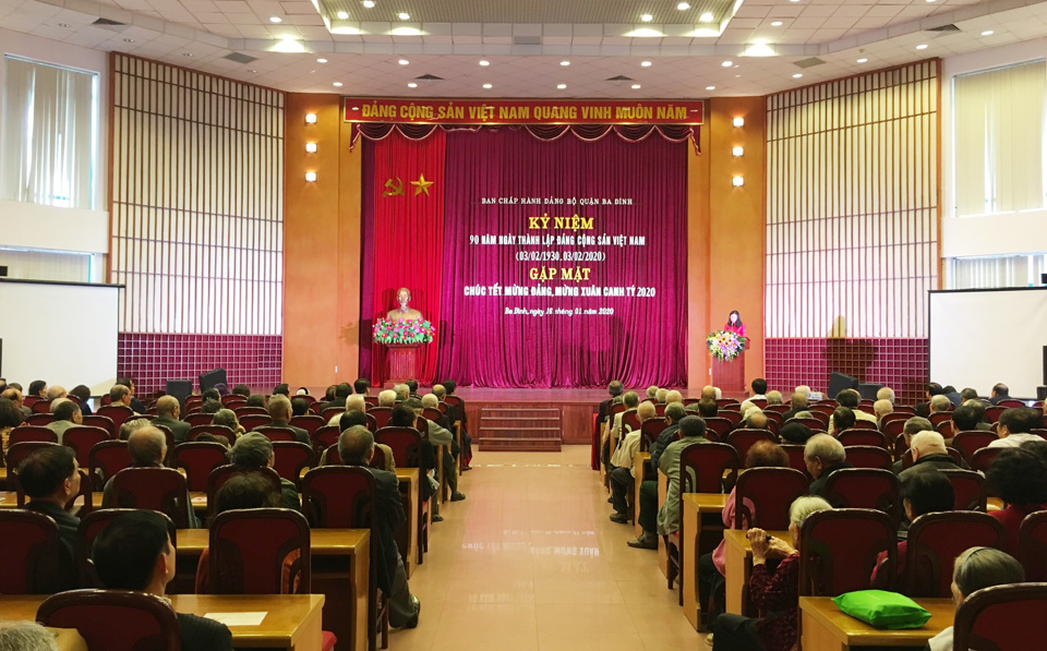 Quận Ba Đình kỷ niệm 90 năm thành lập Đảng Cộng sản Việt Nam - Ảnh 2