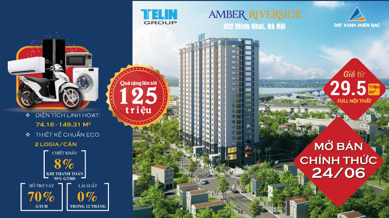 Đập tan nắng hè cùng cơn lốc quà tặng từ dự án Amber Riverside - Ảnh 1