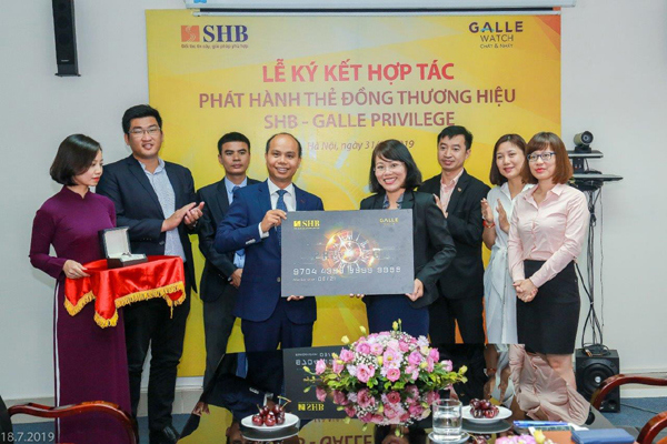 SHB ra mắt thẻ đồng thương hiệu SHB - Galle Privilege Prepaid Card - Ảnh 1