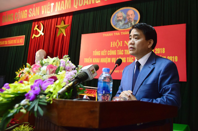 Chủ tịch Nguyễn Đức Chung: Chấn chỉnh, thay thế cán bộ vi phạm, gây phiền hà - Ảnh 1