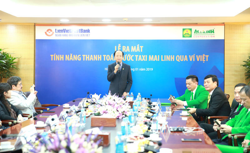 Tập đoàn Mai Linh và LienVietPosBank ra mắt dịch vụ "Đi taxi- chi ví Việt" - Ảnh 3