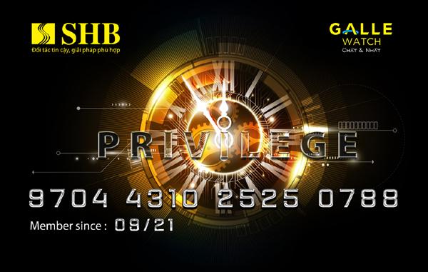 SHB ra mắt thẻ đồng thương hiệu SHB - Galle Privilege Prepaid Card - Ảnh 2