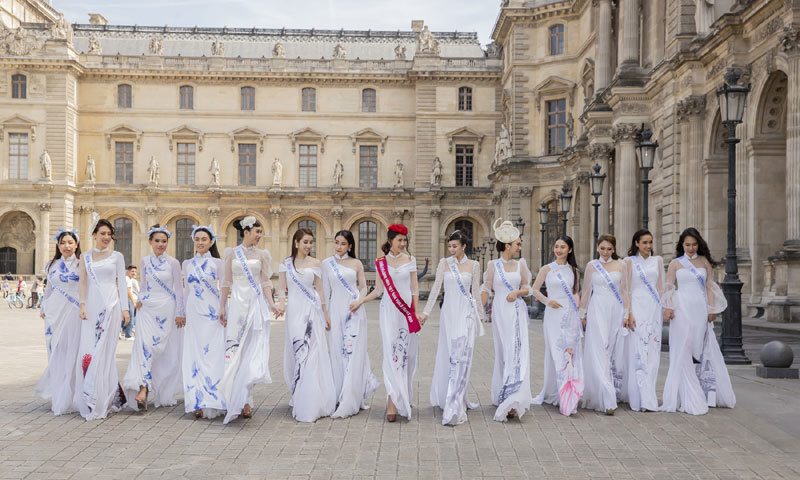 Ngắm thí sinh Hoa hậu Thế giới Người Việt tại Pháp 2019 - Ảnh 2