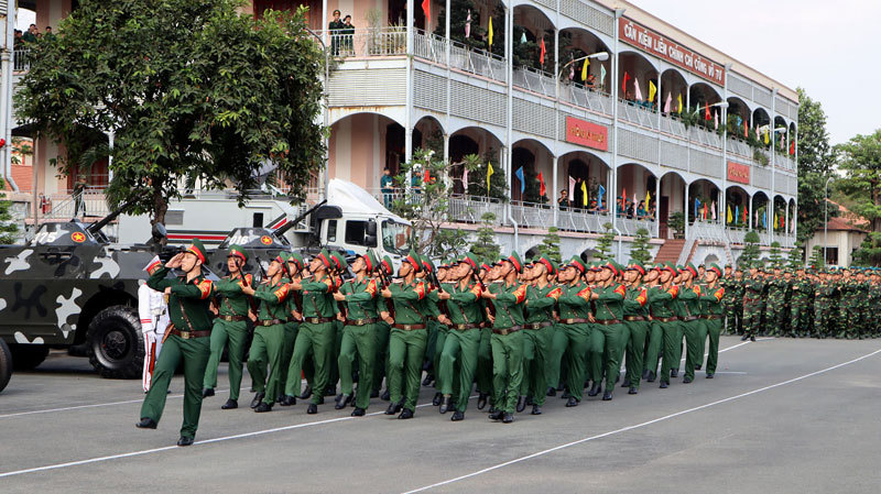 TP Hồ Chí Minh: 2.000 cán bộ, chiến sĩ ra quân huấn luyện năm 2019 - Ảnh 5