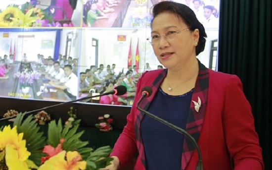Chủ tịch Quốc hội Nguyễn Thị Kim Ngân thăm các đơn vị Hải quân - Ảnh 2