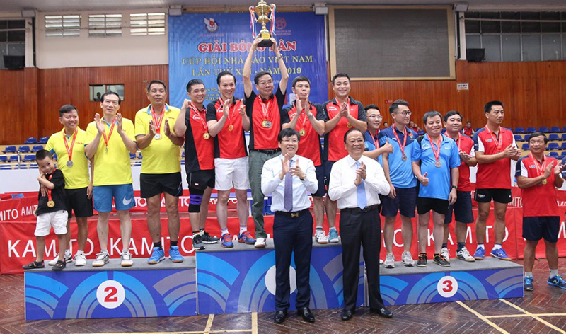 Bế mạc Giải Bóng bàn Cup Hội Nhà báo Việt Nam lần thứ XIII - Ảnh 2