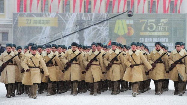 Toàn cảnh lễ diễu binh của Nga kỷ niệm 75 năm cuộc bao vây Leningrad - Ảnh 4