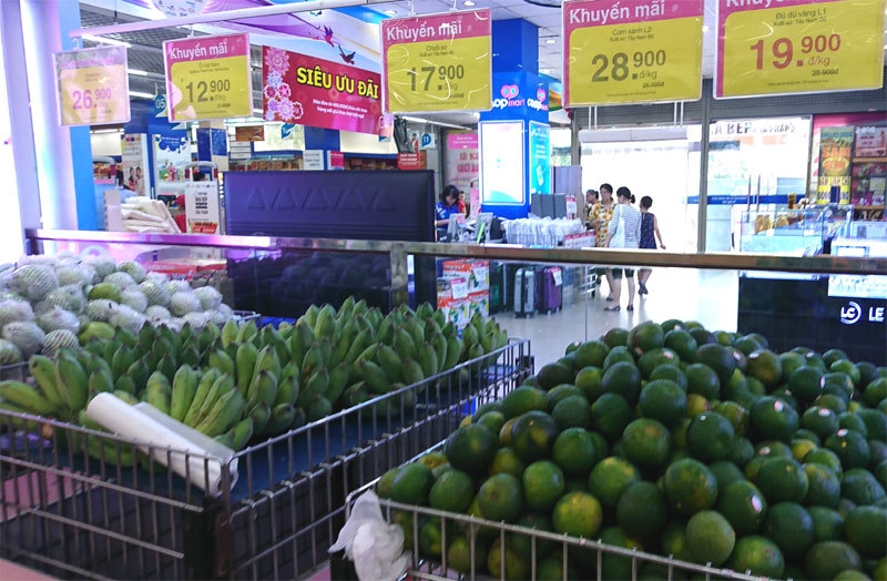 Hà Nội: Giá bán nhiều loại trái cây giảm mạnh - Ảnh 4