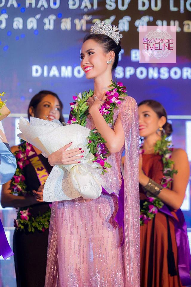 Phan Thị Mơ liên tiếp lọt Top 10 tại Đại sứ Hoa hậu Du lịch Thế giới 2018 - Ảnh 1