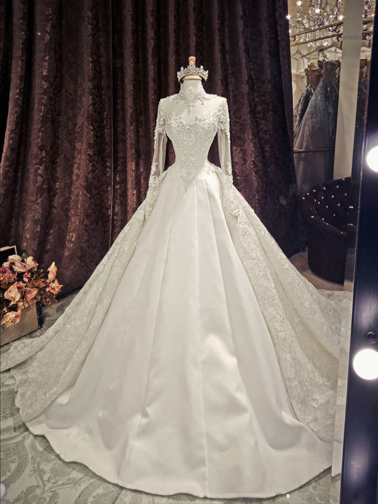 Top 20 mẫu váy cưới công chúa lộng lẫy nhất mọi thời đại