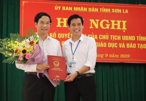 Sở Giáo dục và Đào tạo tỉnh Sơn La có Giám đốc mới - Ảnh 1