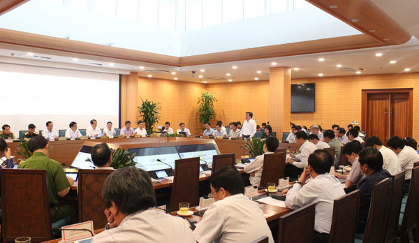 Chủ tịch Nguyễn Đức Chung: Không để tình trạng kéo dài thời hạn xử lý hồ sơ của người dân, doanh nghiệp - Ảnh 1