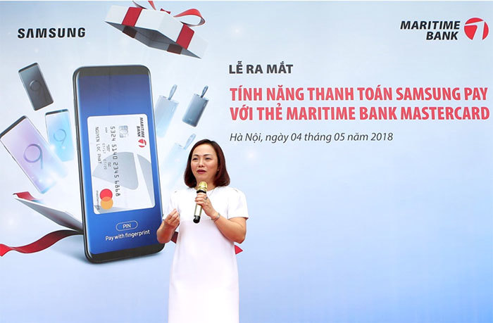 Maritime Bank phối hợp cùng Samsung ra mắt phương thức hiện đại “chạm” để thanh toán - Ảnh 1