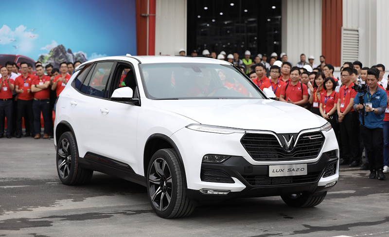 VinFast hoàn thành sản xuất thử nghiệm chiếc xe Lux Suv đầu tiên - Ảnh 3