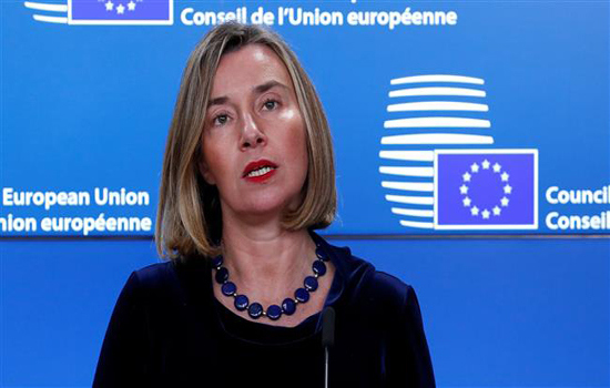 EU hối thúc Liên Hợp quốc tìm giải pháp hòa bình cho vấn đề Syria - Ảnh 1