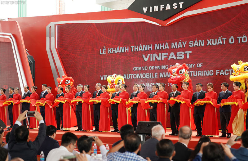 Hải Phòng: Vinfast khánh thành nhà máy sản xuất ô tô - Ảnh 1