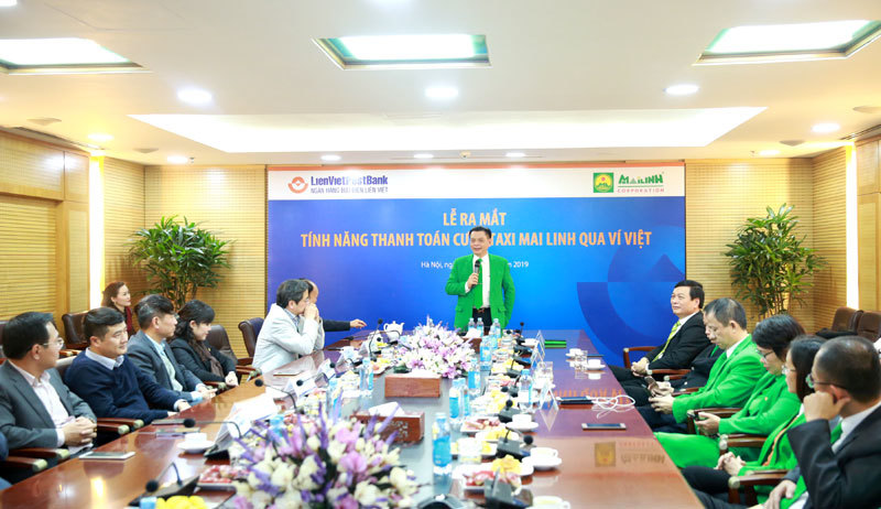 Tập đoàn Mai Linh và LienVietPosBank ra mắt dịch vụ "Đi taxi- chi ví Việt" - Ảnh 2