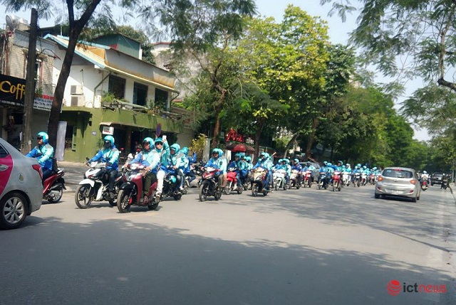 Hàng trăm tài xế tổ chức tuần hành chia tay Uber Việt Nam - Ảnh 3