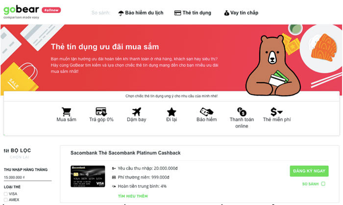 GoBear Việt Nam đã đạt gần 1 triệu lượt truy cập sau 1 năm hoạt động - Ảnh 1