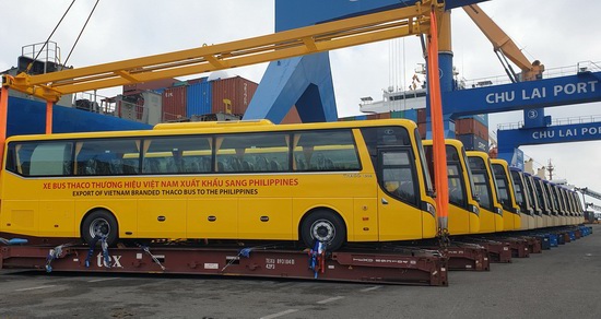Xe buýt thương hiệu Việt xuất khẩu sang Philippines - Ảnh 2