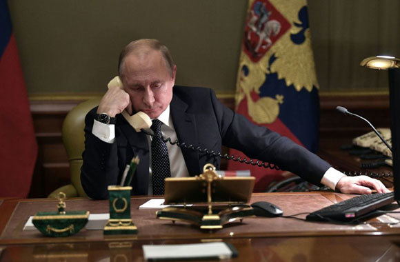 Nga hy vọng Mỹ không công khai các cuộc điện đàm Putin - Trump - Ảnh 1