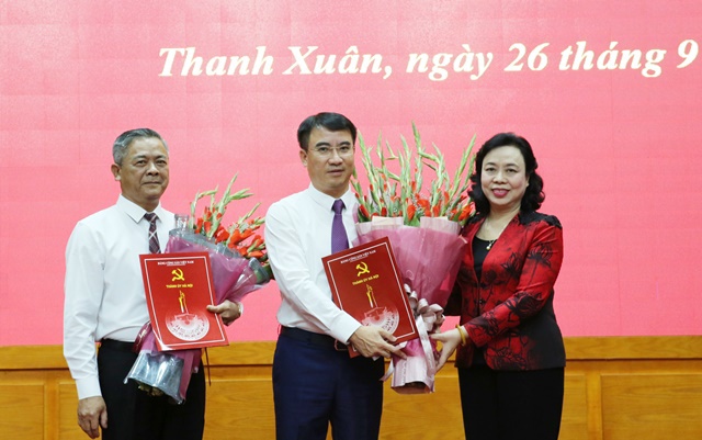 Đồng chí Nguyễn Xuân Lưu giữ chức Bí thư Quận ủy Thanh Xuân - Ảnh 2