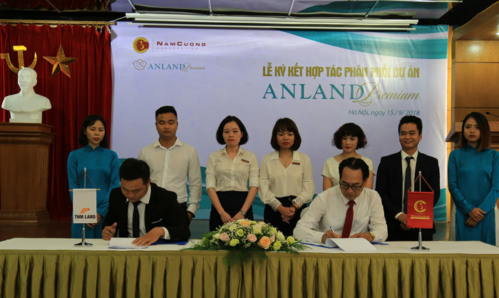 Ký kết hợp đồng đại lý phân phối dự án Anland Premium - Ảnh 2